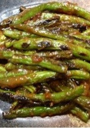 インゲンの味噌炒め、おつまみ、お弁当に！-レシピのメイン写真