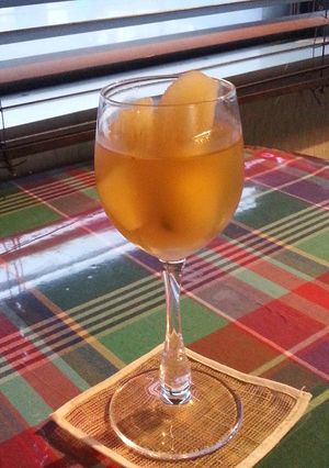 梨とミントのコンポート-レシピのメイン写真