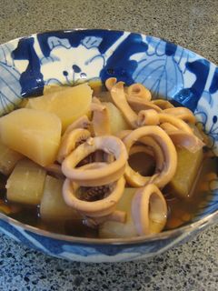 大根とイカの炊いたん-レシピのメイン写真