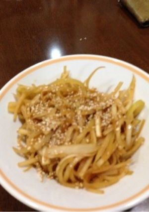 大根の皮のきんぴら-レシピのメイン写真