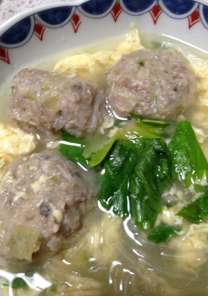 たっぷりセロリのさんまのつみれ汁♪-レシピのメイン写真