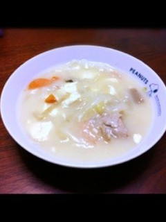 豚汁からのクリームシチュー★-レシピのメイン写真