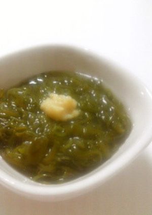 めかぶやもずくのしょうが風味-レシピのメイン写真