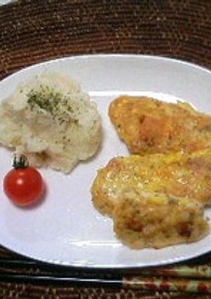 鶏むね肉のピカタ-レシピのメイン写真