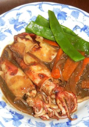イカのカレー煮-レシピのメイン写真