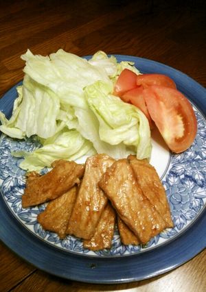 豚肉のわさび醤油焼き-レシピのメイン写真