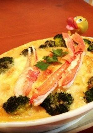 カニとほたてのグラタン♪-レシピのメイン写真