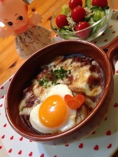 超簡単!カワイイ❤︎カレードリア☻-レシピのメイン写真