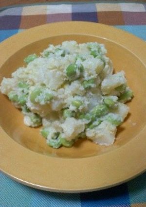 さっぱり美味しい♪枝豆のポテトサラダ-レシピのメイン写真