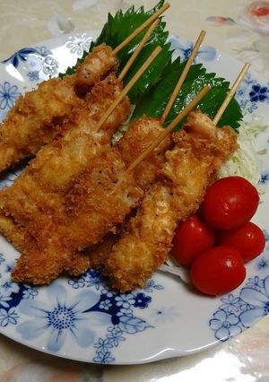 鶏肉と生姜の串揚げ-レシピのメイン写真