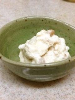 まるでクリームチーズ!納豆の塩麹白和え-レシピのメイン写真