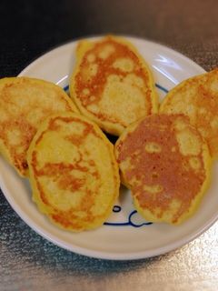 コーン風味パンケーキ(離乳食)-レシピのメイン写真