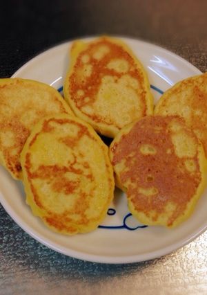 コーン風味パンケーキ（離乳食）-レシピのメイン写真