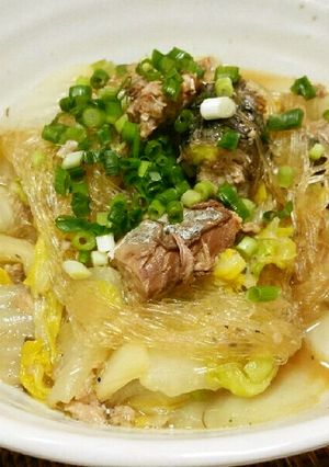 サバ缶と白菜の簡単うま煮-レシピのメイン写真