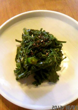 春菊♪我が家の好きな食べ方♪-レシピのメイン写真