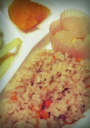炊き込みごはん<完了期>-レシピのメイン写真