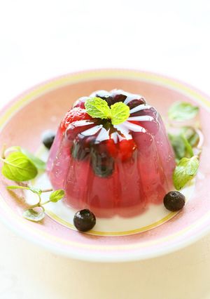 寒天で簡単!!たっぷりベリー☆ゼリー-レシピのメイン写真