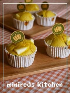 かぼちゃカップケーキ-レシピのメイン写真
