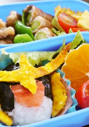キャラ弁 仮面ライダーガイム-レシピのメイン写真