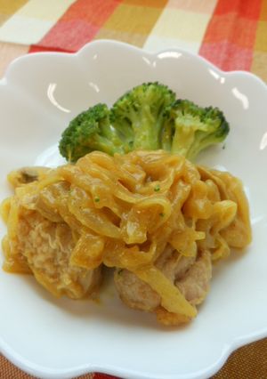 鶏肉のカレーソースかけ-レシピのメイン写真