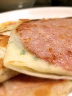 ハムとチーズと大葉の春巻包み焼き-レシピのメイン写真