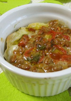 トマト納豆☆ココットカマン-レシピのメイン写真