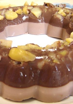 生クリーム不要♪栗ショコラババロア-レシピのメイン写真