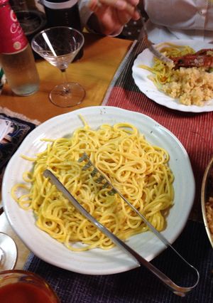 ウニパスタ-レシピのメイン写真