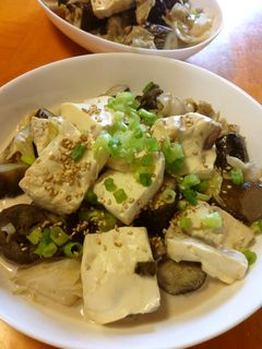 茄子と豆腐の味噌マヨネーズ煮-レシピのメイン写真