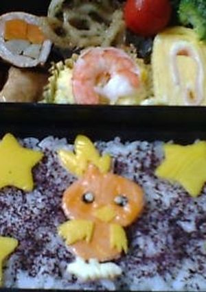 キャラ弁♪ポケモン３-レシピのメイン写真