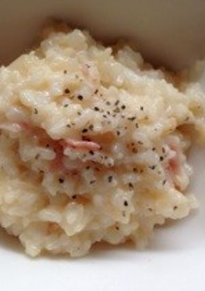 残ったご飯とうちにある材料で簡単リゾット-レシピのメイン写真