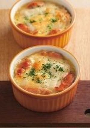 もちとソーセージのオニオングラタン！-レシピのメイン写真