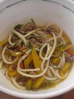 ラム肉deあんかけうどん-レシピのメイン写真