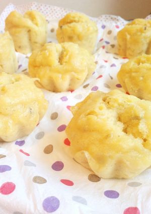 スイートポテト風☆ふわふわ薩摩芋蒸しパン-レシピのメイン写真