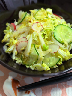 シャキシャキ食感を楽しもう❣白菜サラダ-レシピのメイン写真