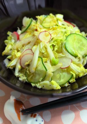 シャキシャキ食感を楽しもう❣白菜サラダ-レシピのメイン写真