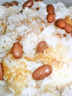 今宵は・・金時豆のおこわ♪炊飯器ver-レシピのメイン写真