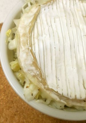 キャベツの簡単カマンベールチーズ焼き-レシピのメイン写真