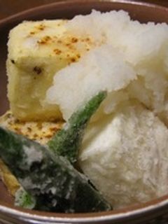 ピリ辛!揚げだし豆腐と揚げだしおもち-レシピのメイン写真