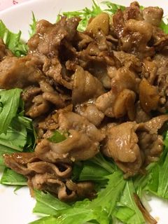 豚バラ肉の甘辛炒め煮-レシピのメイン写真