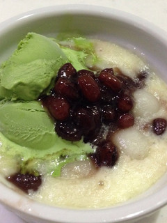 ひやあったか☆抹茶白玉小豆ココットカマン-レシピのメイン写真