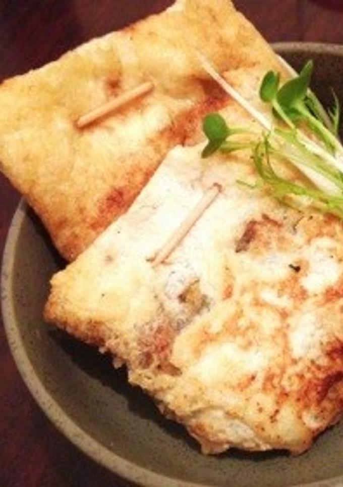 油揚げ 納豆挟み焼き-レシピのメイン写真