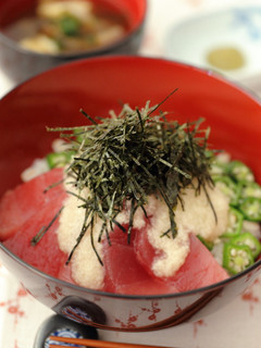 マグロの麦とろごはん-レシピのメイン写真