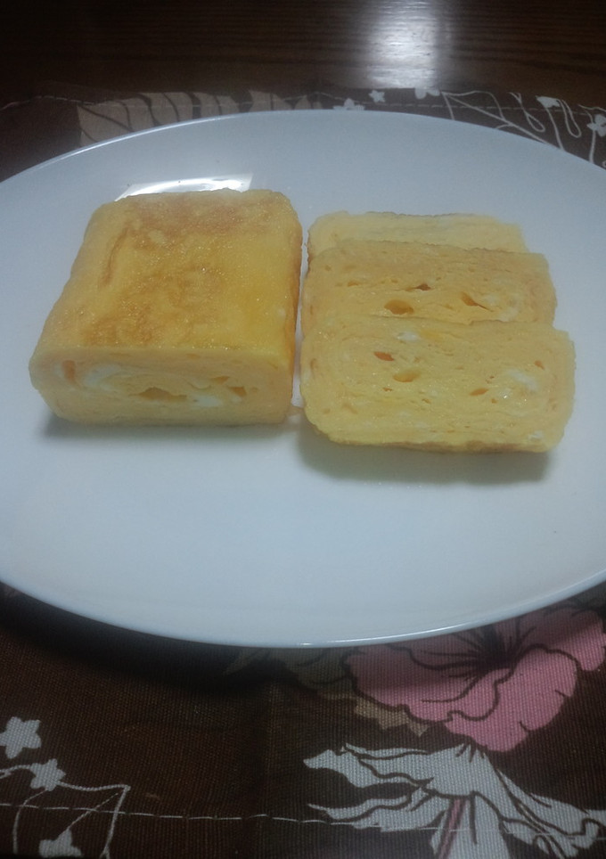 うま＊うまな＊厚焼きたまご＊-レシピのメイン写真