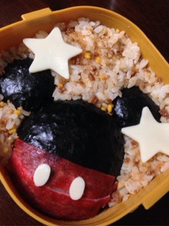 簡単！ミッキーのキャラ弁☆-レシピのメイン写真