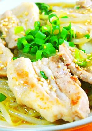 豚バラ肉の中華風あんかけ野菜炒め-レシピのメイン写真
