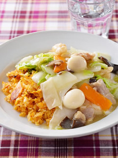 具だくさんあんかけキムチ炒飯-レシピのメイン写真