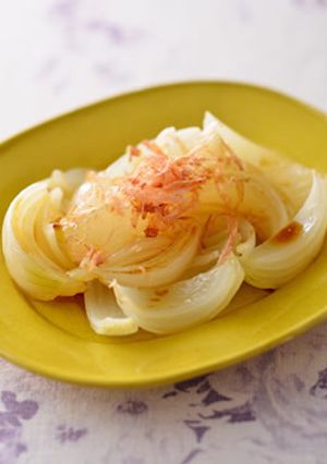 蒸し玉ねぎのおかか醤油-レシピのメイン写真