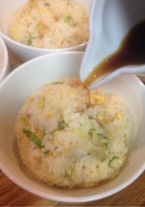 後がけ醤油の卵チャーハン-レシピのメイン写真