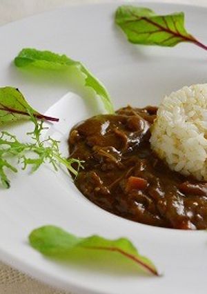 フルブラで、牛すじきのこカレー-レシピのメイン写真
